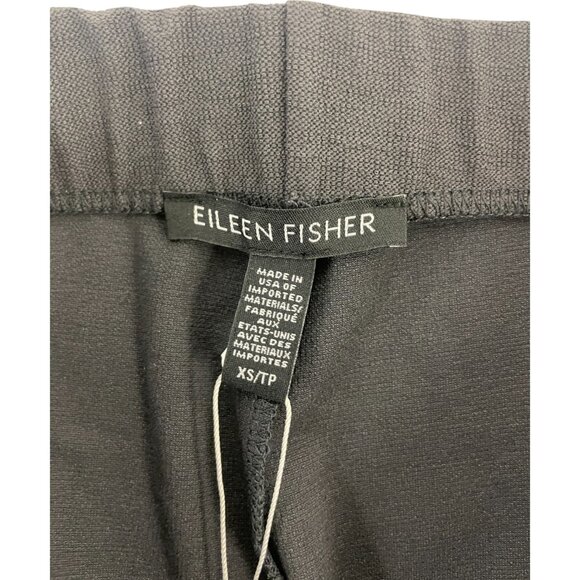 Eileen Fisher Womens Pants XS Wide leg Ankle Graphite Gray Stretch NWT - Picture 3 of 8